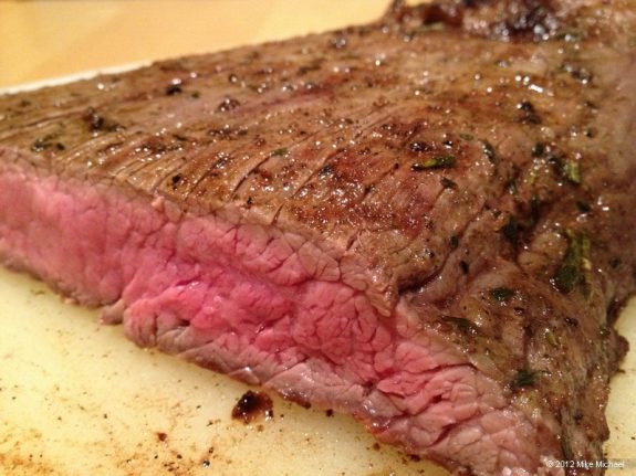 Flank Steak vom Grill