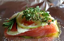 Lachs in Alufolie