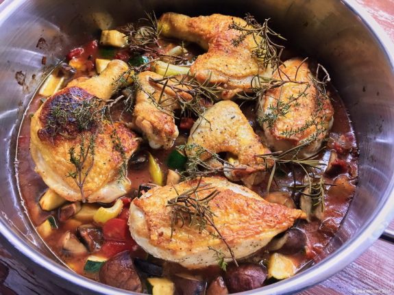 Hähnchenbrust mediterran - Kochen mit Leidenschaft