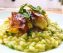 Risotto mit Trüffelbutter und Hähnchenbrust